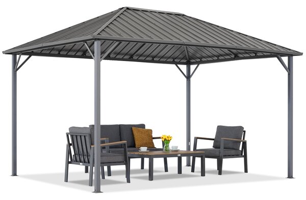 Altana ogrodowa Itaka 3x4 antracyt Garden Point