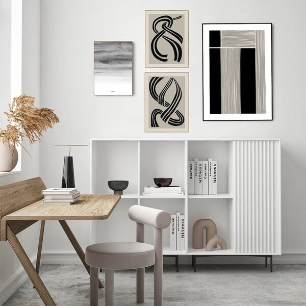 Obraz 30x40 cm Monochrome Sky – Malerifabrikken