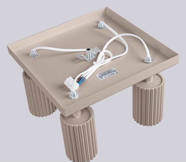 Szarobrązowa metalowa lampa punktowa ø 6,5 cm Gleam – Sollux