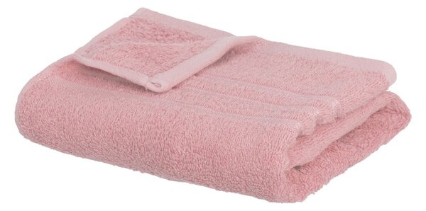 Różowy bawełniany ręcznik frotte 50x100 cm Simple – Casa Selección