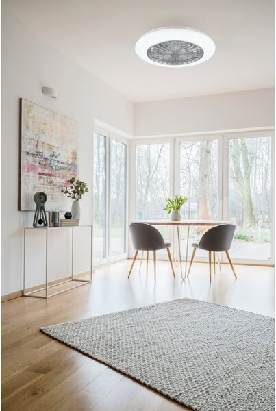 Biała lampa sufitowa LED Stralsund – Reality