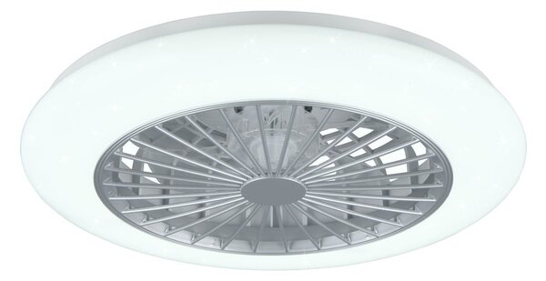 Biała lampa sufitowa LED Stralsund – Reality