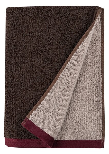 Brązowe ręczniki z bawełny organicznej frotte zestaw 2 szt. 40x55 cm Soft – Mette Ditmer Denmark