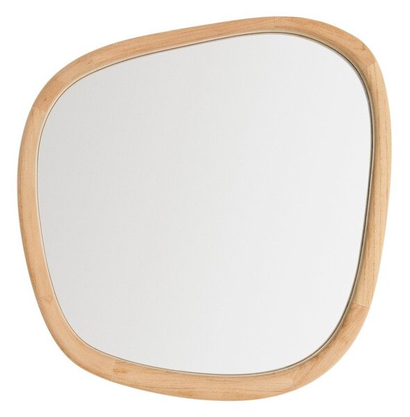 Lustro ścienne z drewnianą ramą 45,5x47 cm Alura – Kave Home
