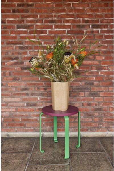 Beżowy ceramiczny wazon (wysokość 30 cm) Sapo – Hübsch