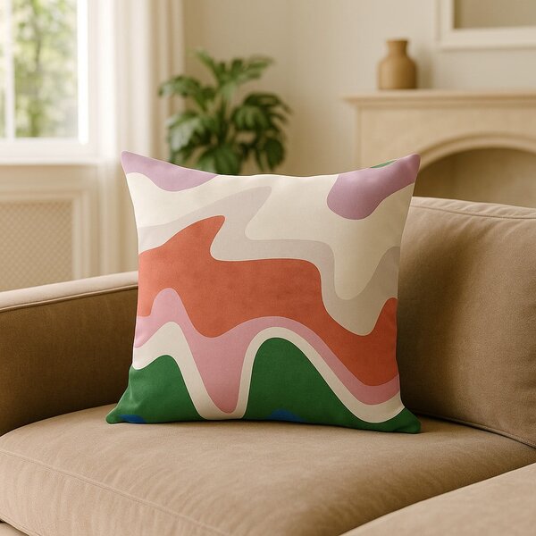 Poszewka na poduszkę 43x43 cm Squiggly Breeze – Mila Home