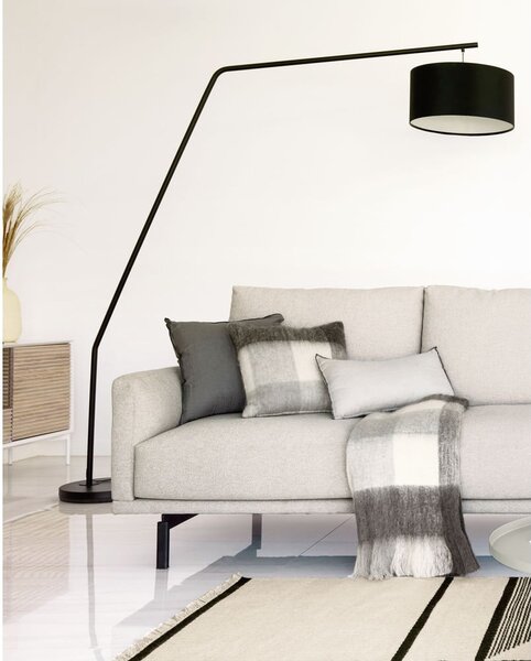 Beżowa sofa z tkaniny szenilowej 334 cm Galene – Kave Home