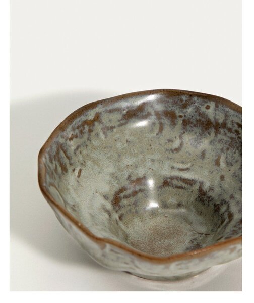 Szara ceramiczna miska na zupę Alenia – Kave Home