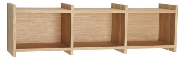 Wielopoziomowa półka w dekorze dębu 80 cm Focal – Hübsch