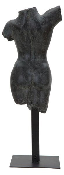 Czarna figurka dekoracyjna Mauro Ferretti Museum Woman