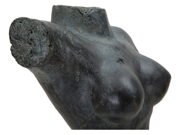 Czarna figurka dekoracyjna Mauro Ferretti Museum Woman