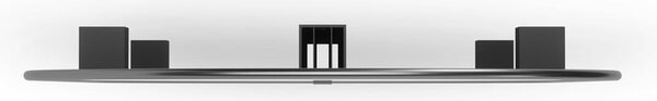 Lustro ścienne 46x91 cm Hubba – Umbra