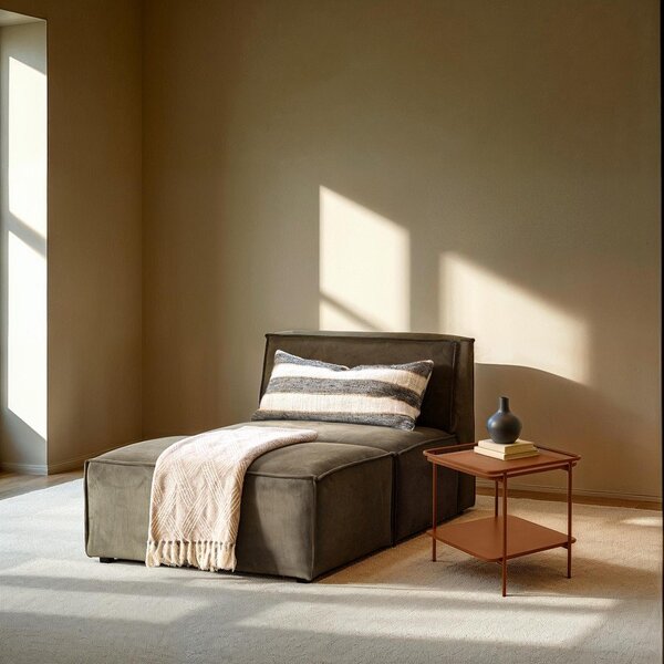 Metalowy stolik 45x45 cm Yuba – Unique Furniture