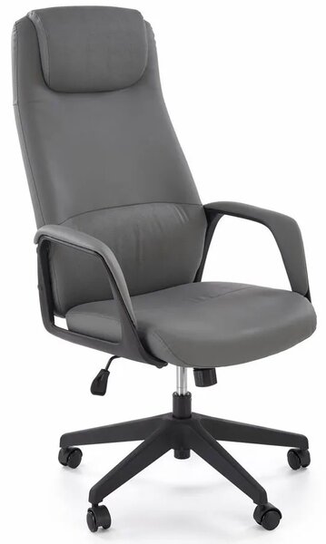 Fotel popielaty obrotowy D1-T38