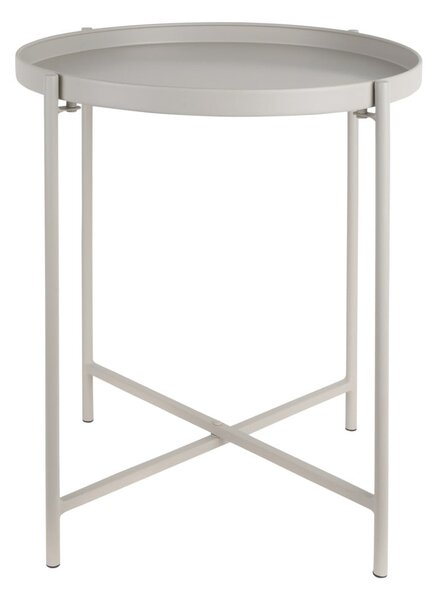 Metalowy okrągły stolik ø 40 cm Meseta – Leitmotiv