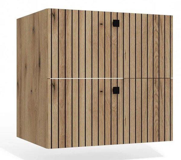 Wisząca szafka 60 cm dąb evoke N2-B09