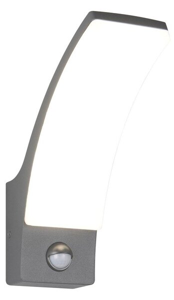 Zewnętrzna lampa ścienna LED (wysokość 22,5 cm) Beja – Reality