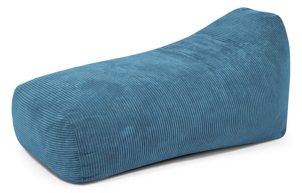 Niebieski sztruksowy worek do siedzenia Snug Long 140 – SLOWDOWN