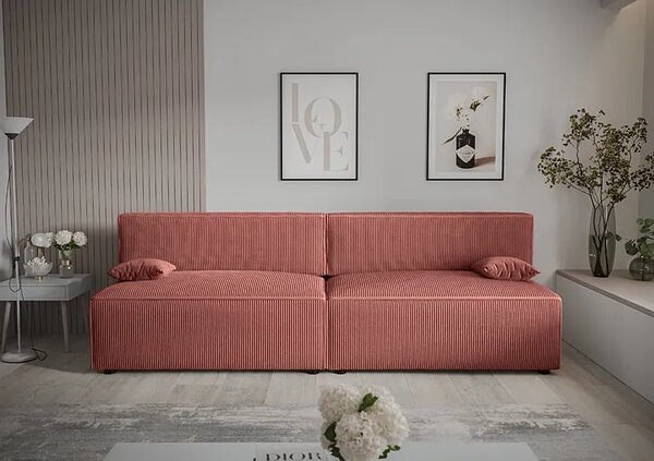 Różowa rozkładana sofa Z7-B52