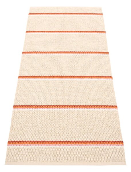 Ceglasto-kremowy chodnik odpowiedni na zewnątrz 70x180 cm Olle Brick Cream – Pappelina