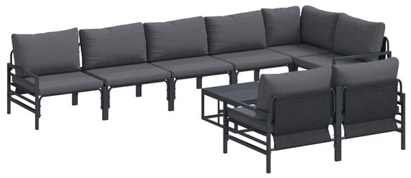 Zestaw sof ogrodowych z poduszkami - elegancki i funkcjonalny design