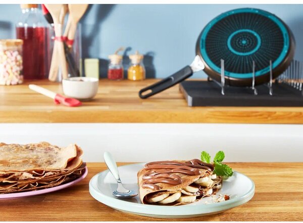 Patelnia na naleśniki z powłoką nieprzywierającą ø 25 cm Simply Clean Red B5671053 – Tefal