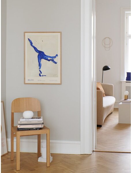 Plakat 50x70 cm Bleu – Lucrecia Rey Caro – The Poster Club