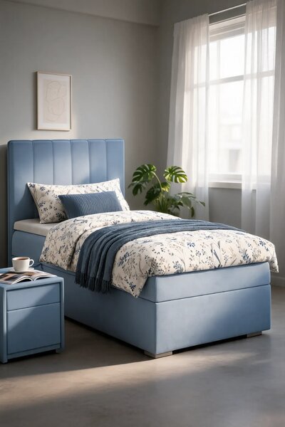 Pojedyncze łóżko boxspring 80x200 C0-Z27