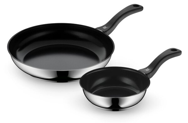 Patelnie z powłoką ceramiczną ze stali nierdzewnej zestaw 2 szt. ø 28 cm Devil – WMF