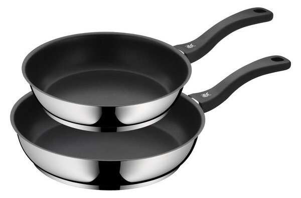 Patelnie z powłoką ceramiczną ze stali nierdzewnej zestaw 2 szt. ø 28 cm Devil – WMF