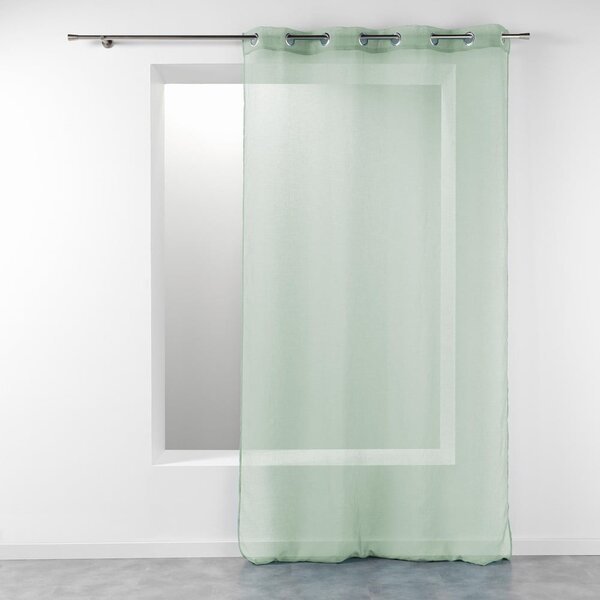 Jasnozielona firanka 140x280 cm Telma – douceur d'intérieur