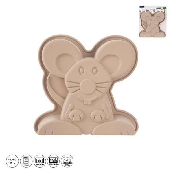 Silikonowa forma do pieczenia 20x20 cm Statek – Orion