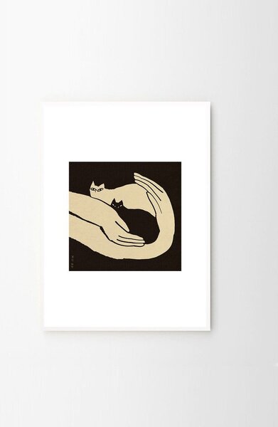 Plakat 30x40 cm Kittens – Enikő Katalin Eged – The Poster Club