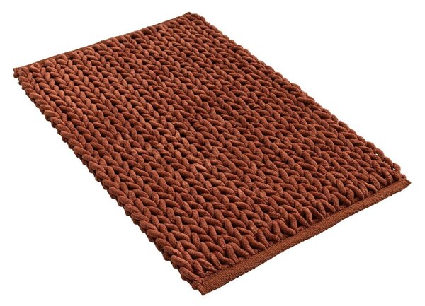 Dywanik łazienkowy w kolorze terakoty 50x80 cm Ariel – douceur d'intérieur