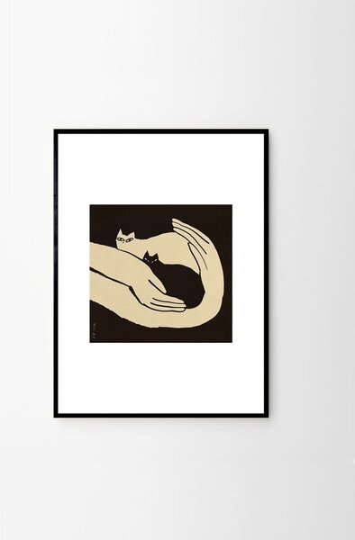 Plakat 30x40 cm Kittens – Enikő Katalin Eged – The Poster Club