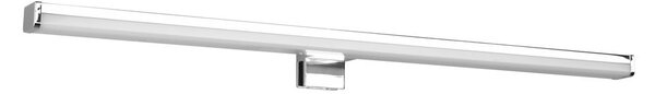 Kinkiet LED w kolorze błyszczącego srebra (dł. 60 cm) Lino – Trio