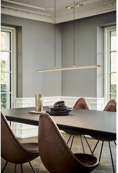 Lampa Wisząca LIGHT-POINT, złoty | mosiężny, jadalnia, aluminium