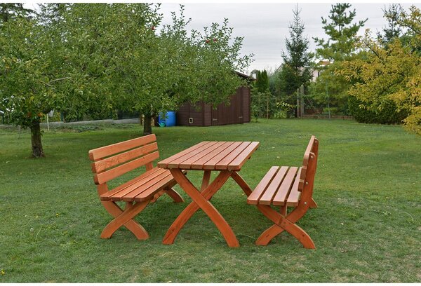 ROJAPLAST Strong Ławka ogrodowa 180 cm, brązowa 281/| 2