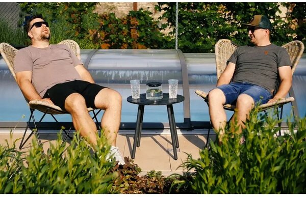 Edland Krzesło ogrodowe, technorattan, naturalne NOELA 3457059