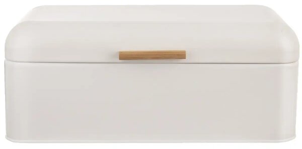 Whiteline Chlebak 42 × 24 × 16,5 cm, metal/bambus ORION 152460
