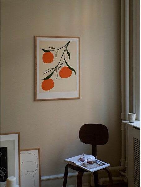 Plakat 30x40 cm Orange – Anna Mörner – The Poster Club