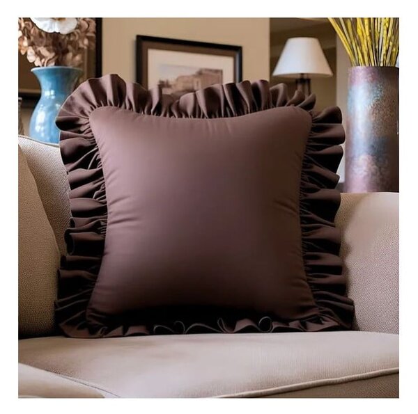 Poszewka na poduszkę z mieszanki bawełny 40x40 cm Ruffled – Mila Home