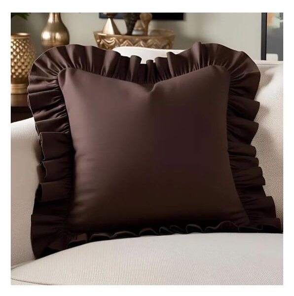Poszewka na poduszkę z mieszanki bawełny 40x40 cm Ruffled – Mila Home