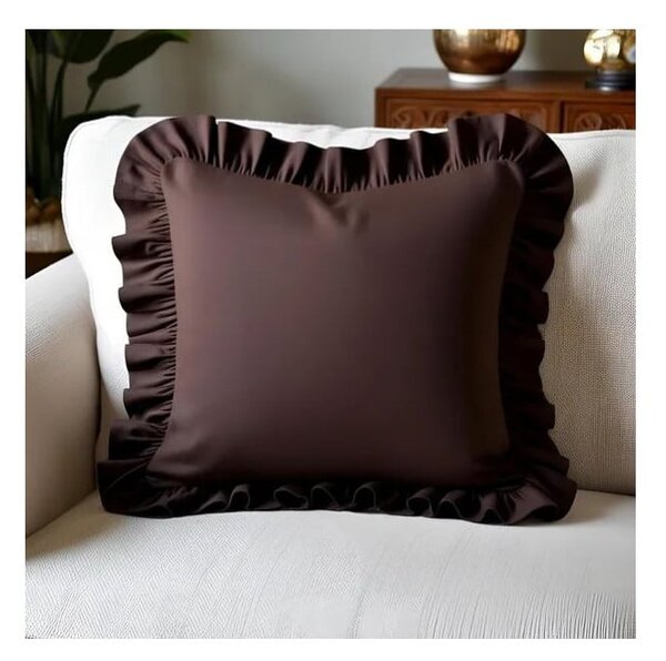 Poszewka na poduszkę z mieszanki bawełny 40x40 cm Ruffled – Mila Home