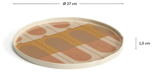 Ceramiczny talerz do serwowania ø 27 cm Julnet – Kave Home