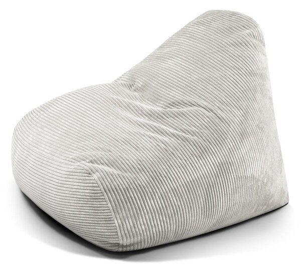 Kremowy sztruksowy worek do siedzenia Snug 100 – SLOWDOWN
