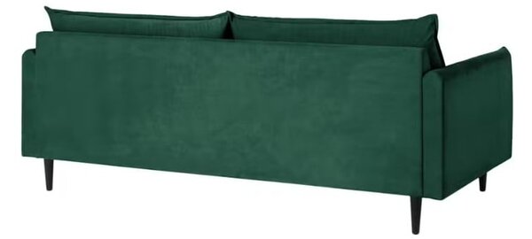 Ciemnozielona aksamitna sofa 203 cm Juli – Ropez