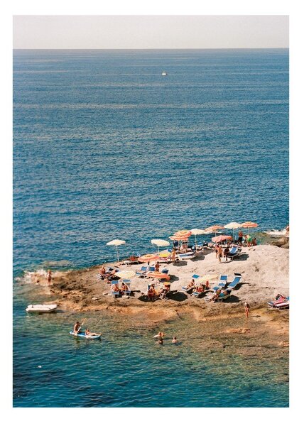Plakat 30x40 cm Ponza Tangerine – Anna Pihan – The Poster Club
