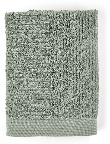Zielony bawełniany ręcznik frotte 50x70 cm Classic – Zone