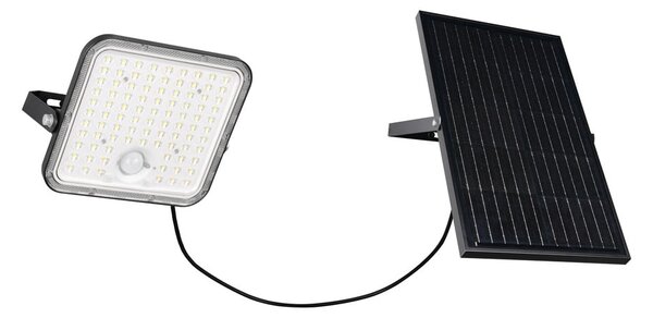 Zewnętrzna solarna lampa ścienna LED z timerem (wysokość 19 cm) Acora – Reality